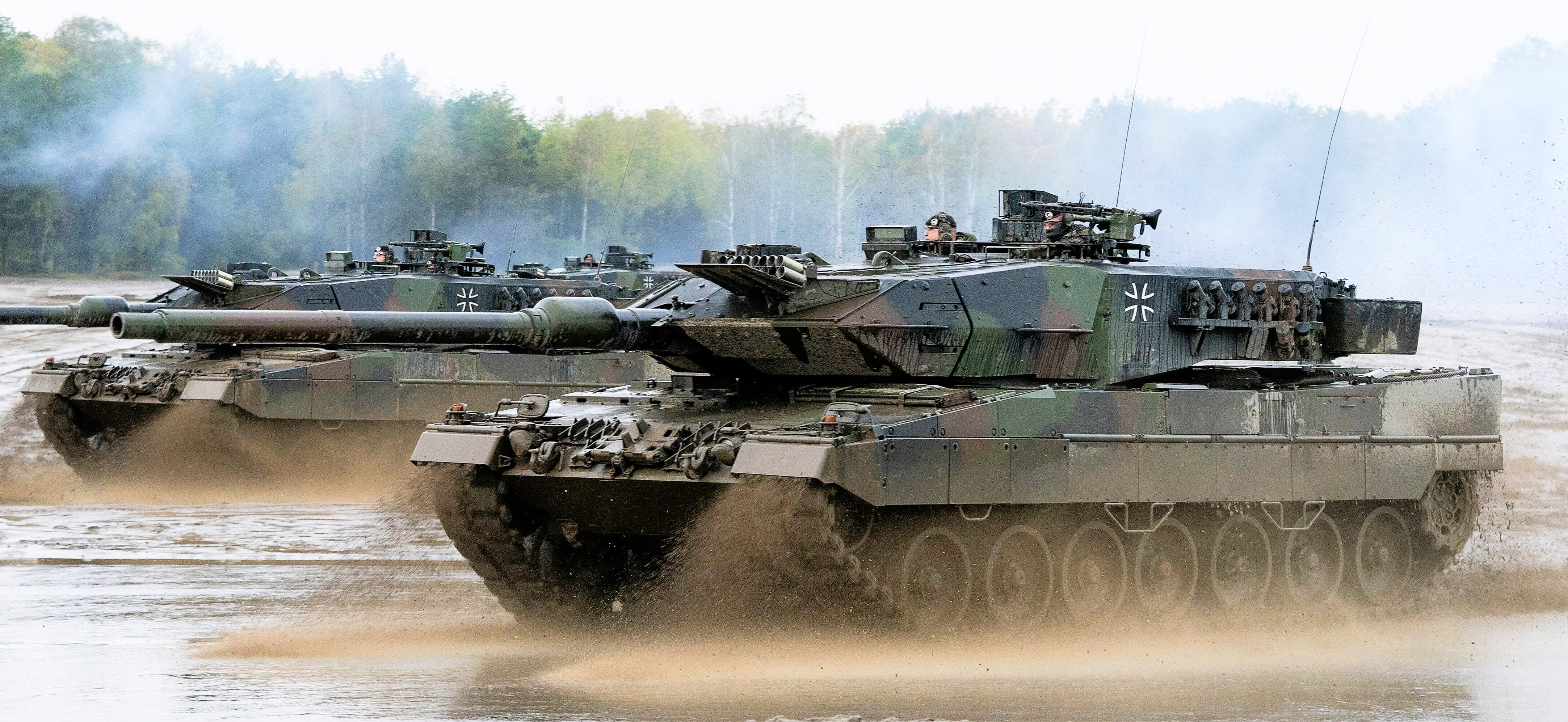 Eilmeldung - Leopard-Panzer bereits in Gefechten in der Ukraine im Einsatz an der Front! 
